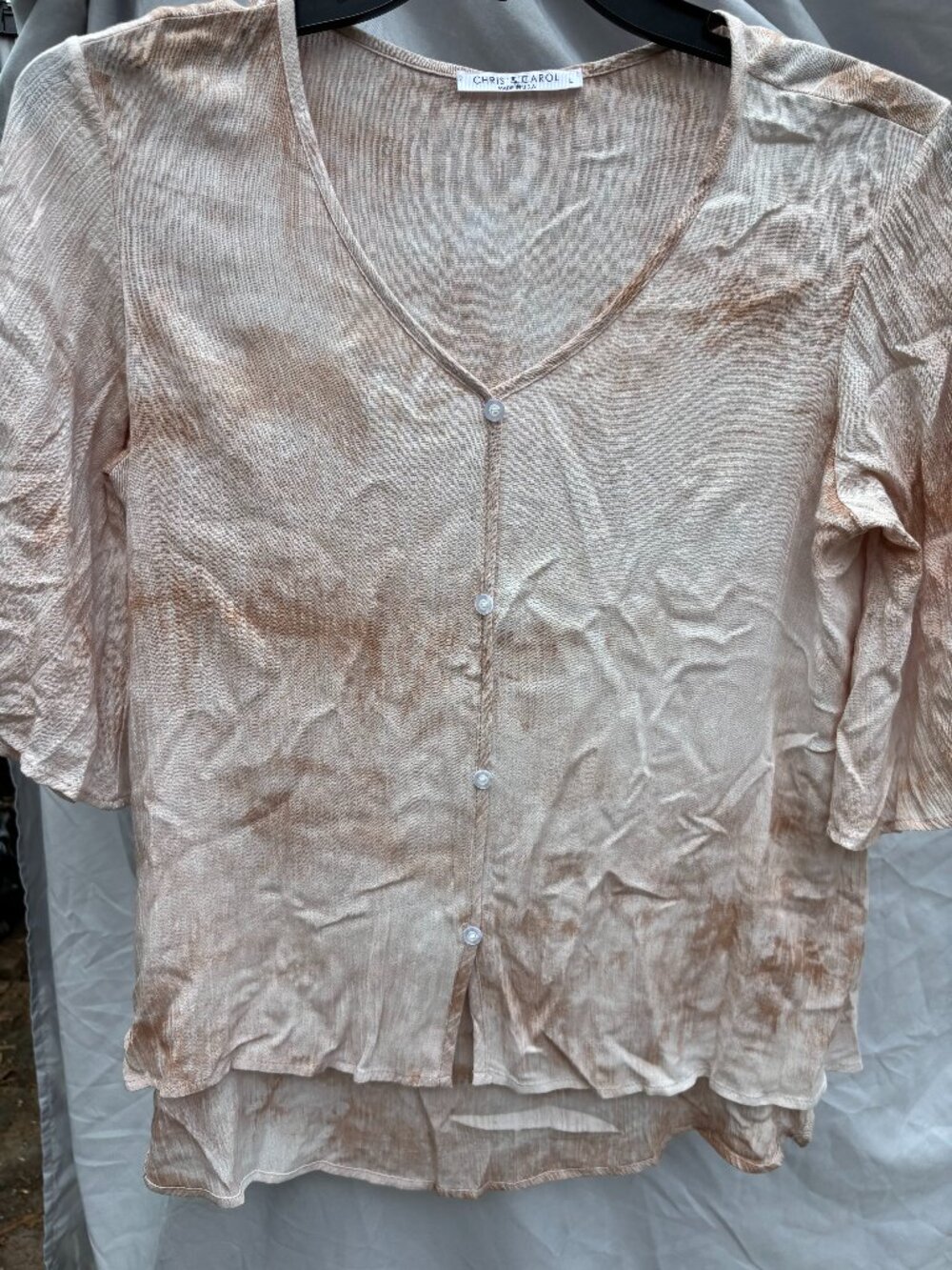 Chris & Carol Ladies Large Blouse